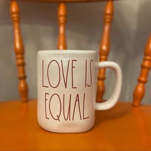 Rae Dunn Love is Equal 5 Inch Mug